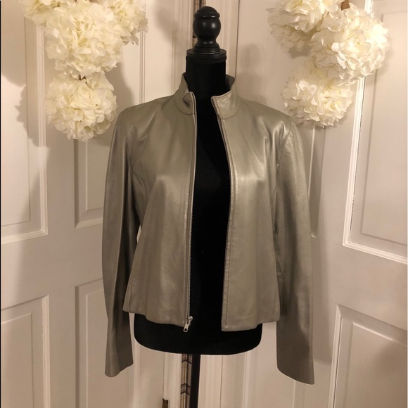 Jones New York Leather Jacket - Picture 10 of 13